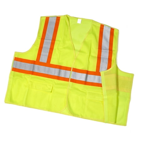 

Mutual Industries MiViz High Visibility Sleeveless Safety Vest ANSI Class R2 Lime 2XL (16386-0-5)