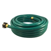 Flexon 1/2" x 25ft Light Duty Garden Hose – Lightweight, Flexible, Kink-Resistant, Durable Vinyl, Leak-Proof Couplings, Weather-Resistant Water Hose for Lawn, Garden, and Outdoor Use