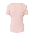 thumbnail image 5 of GEWSEY Women's 2025 Spring Fall Long Sleeve Henley T Shirts Button Ribbed Knit Slim Fit Casual Basic Tops Blouse Pink, M, 5 of 9