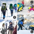 thumbnail image 4 of Winter Waterproof Ski Snow Warm Gloves for Women Men, Windproof Cold Weather Thermal with Touchscreen Fingers, for Running Driving Cycling Hiking Biking Outdoor Sports Daily Work, 4 of 8