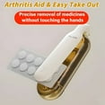 thumbnail image 7 of XIRQI 2 in 1 Pill Puncher Tool,Portable Pill Taker Remover,Tablets Pills Blister Pack Opener,Pill Dispenser Storage Box,Tablets Pill Popper for Blister Packs, 7 of 7