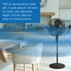 thumbnail image 5 of Ventilador de pedestal Lasko S16612 oscilante de 4 velocidades con control remoto de 16 pulgadas, 5 of 9