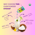 thumbnail image 6 of Purple Tree Organic Electrolyte Hydration Packets, Pina Colada - Sugar-Free, 6 to-go Packs, 6 of 6
