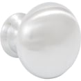 thumbnail image 4 of Stone Harbor Hardware Bi-Fold Closet Door Knob, 1-1/4 Inches, Satin Chrome, 4 of 5