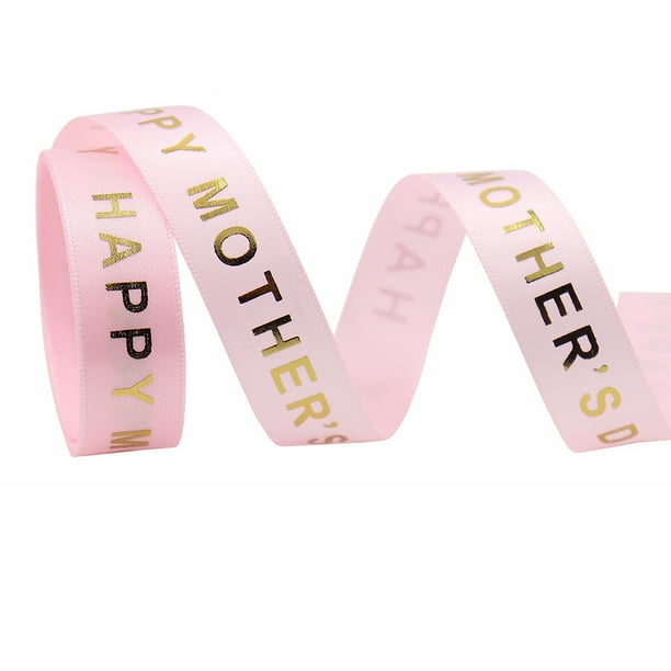 FELTECHELECTR 1 rollo de cinta para envolver regalos, cinta para envolver regalos, cinta para el Día de la Madre