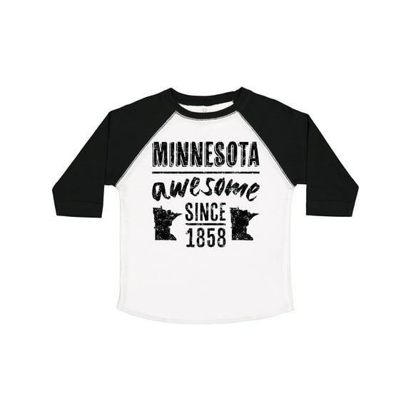 Inktastic Minnesota Awesome Since 1858 Boys or Girls Toddler T-Shirt