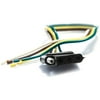 Camco 64849 12" Pigtail 4-Way Tow Vehicle End Female Socket