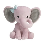 Bedtime Originals Twinkle Toes Pink Elephant Plush - 10” Hazel