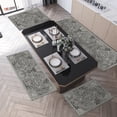 thumbnail image 6 of TECHVIDA Kitchen Rugs 4 Piece Set,Non Slip Machine Washable Kitchen Mats,Boho Vintage Abstract Kitchen Carpet for Farmhouse Living Room Hallway, 6 of 8