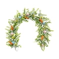 thumbnail image 2 of NANDIYNZHI Easter Garland,Artificial Spring Vine Branche with Easter Egg Berries Flower for Mantle Fireplace Home Table Party Decoration, 2 of 8