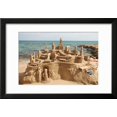 thumbnail image 2 of Amazing Sandcastle on a Mediterranean Beach Framed Print Wall Art by Philip Lange Sold by ArtCom, 2 of 5