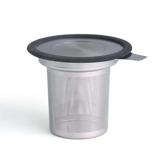 Infusor de té 304 Acero inoxidable Malla fina Malla fina Tetera Filtro de hoja filtrante Reemplazable Separador de tamiz para herramientas domésticas Inevent HA028550-00