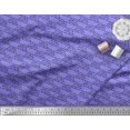 thumbnail image 3 of Soimoi Polyester Crepe Fabric Cross Sign & Triangle Geometric Print Fabric by Yard 42 Inch Wide, 3 of 3