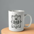 thumbnail image 2 of World's Best Dad Coffee Mugs 15 OZ Sublimation Mugs,Double-sided Printing Ceramic Cups Ceramic Mugs for Coffee,Tea,Hot Cocoa, 2 of 4