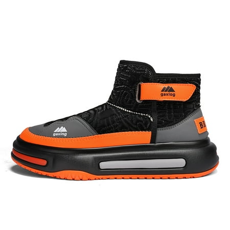 

Men s Winter Boots High Top Cotton Shoes Fur Lining Waterproof