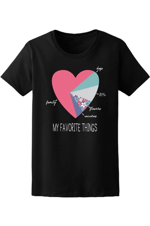 My Favorite Things Family Friend Tee Women's -Image by Shutterstock
