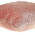 thumbnail image 5 of Parkland Collection Milo Transitional Quilted Pink Throw Pillow, 5 of 7