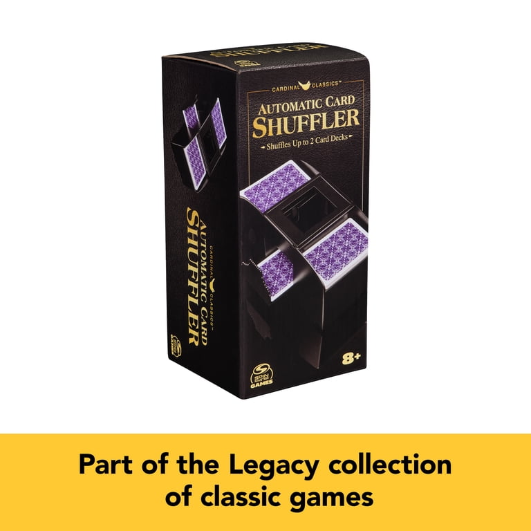 Spin Master Games Automatic Card Shuffler for 1 or 2 Decks Requires 4 AA  Batteries - Walmart.com