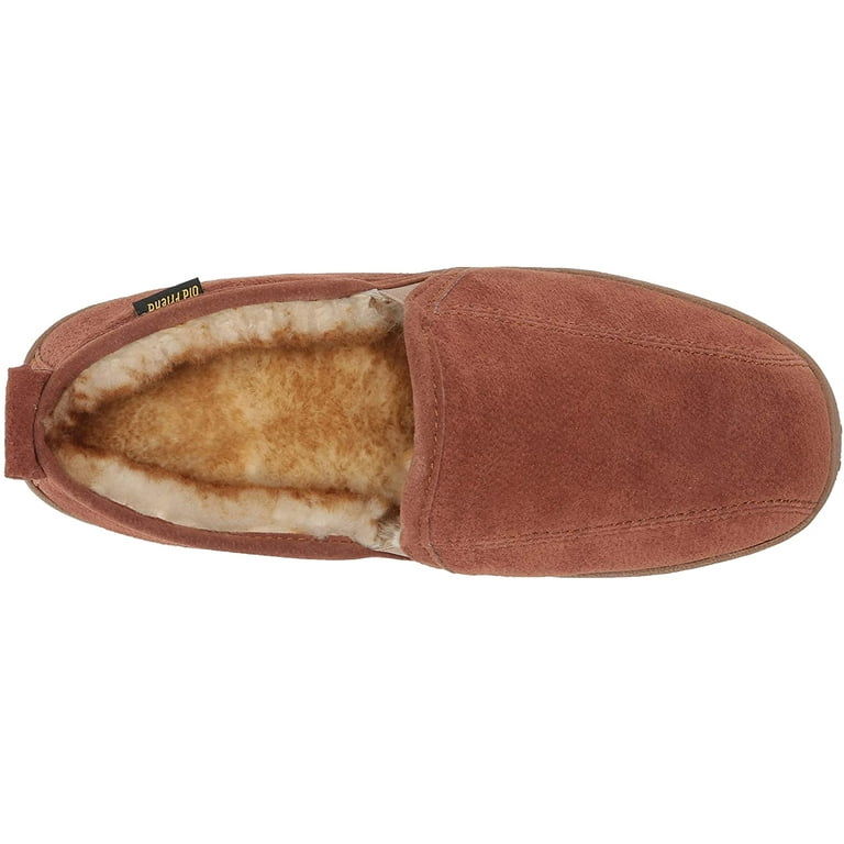 Old Friend Romeo Uomo: Ciabatte Pelle Di Pecora Marroni (421205) Larga 2E - NUOVE