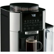 DeLonghi TrueBrew Automatic Single-Serve Drip Coffee Maker with Built-In Grinder, Stainless Steel