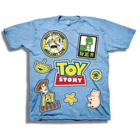 Disney Pixar Toy Story Shirt - Buzz Lightyear and Sheriff Woody Tee - Toy Story T-Shirt