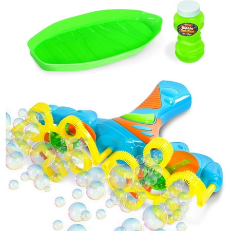 Kidzlane Bubble Gun | Bubbles for Kids and Toddlers | Light Up Bubble Machine for Kids price history on PriceWatchPro