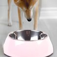 thumbnail image 4 of Laklulu Cuenco para mascotas de color sólido, cuenco para perros de acero inoxidable, suministros para gatos y perros, 4 of 5