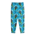 thumbnail image 5 of HUANBAI Costumes des Années 80 pour Hommes Pantalons de Jogging Pantalons Décontractés Pantalons de Course avec Cordon Tenue des Années 90 pour Hommes, 5 of 5