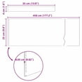 thumbnail image 2 of vidaXL Bordure de Pelouse de Jardin Rouillée 450 x 25 cm Acier Vieilli, 2 of 5