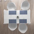 thumbnail image 3 of Ambesonne Abstract Place Mats Set of 4, Stripes Circles Party, Standard Size, Multicolor, 3 of 4