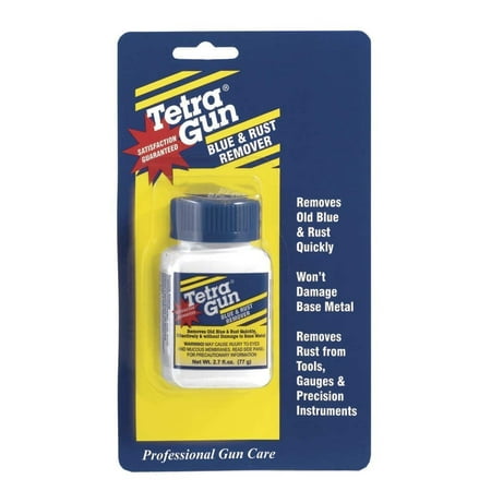 Gun Blue and Rust Remover, Tetra gun blue and rust remover is the best pre-treatment for cold bluing solutions By (The Best Rust Treatment)
