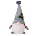 thumbnail image 3 of Christmas Lighted Gnome with LED Light Christmas Ornaments Led Christmas Gnomes Plush Doll Cute Shiny Plush Elf Doll with Long White Beard Gnomes for Christmas Decorations NO Batteries(Red+Grey), 3 of 7