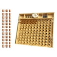 thumbnail image 1 of Beekeeping Tools Equipment Set Queen Rearing System Cultivating Box 110pcs Plastic Bee Cell Cups Cup kit Queen Cage, 1 of 7