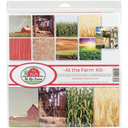 UPC: 0895707537061 | Reminisce Collection Kit 12 X12 -At The Farm