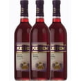 thumbnail image 1 of Kit de 3 Vino Tinto Dulce Extra Kosher Kedem Premium Cream Malaga, 1 of 2