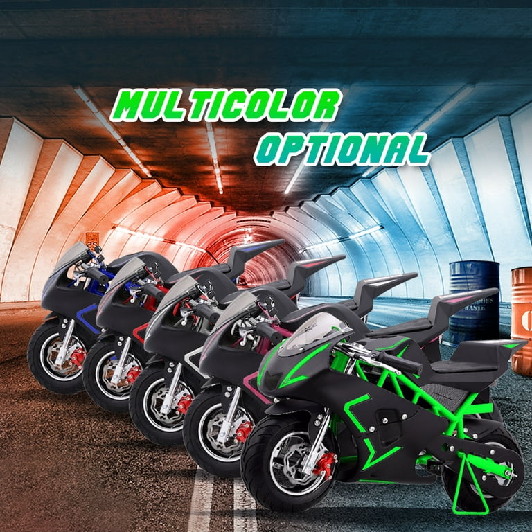 2023 GB MOTO 4-STROKE 40cc GAS POCKET BIKE Mini-MOTORCYCLE for kids and  Teens