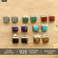 thumbnail image 2 of NOVICA Gemstone stud earrings, 'Color Magic' (set of 7), 2 of 7