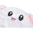 thumbnail image 7 of Animal Hat with Ears Moving Jumping Pop Up Beating Hat Plush Holiday Cosplay Dress Up Funny Gift for Kids(Light Up White Rabbit), 7 of 7