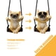 thumbnail image 5 of Accesorios colgantes para espejo de coche de Bulldog Francés, lindos accesorios para espejo retrovisor de perro oscilante para hombres y mujeres (amarillo), 5 of 5