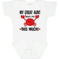 thumbnail image 3 of Inktastic My Great Aunt Loves Me Boys or Girls Baby Bodysuit, 3 of 5