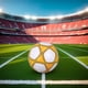 thumbnail image 5 of Advancent Pelota de fútbol duradera y resistente al desgaste, para deportes al aire libre, adecuada para varios lugares, pelota de fútbol al Deportes y aire libre Pentagrama amarillo cinco, 5 of 6