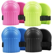 Raindrops 4 Pairs Foam Kneeling Pads for Construction Work Knee Protection Brace
