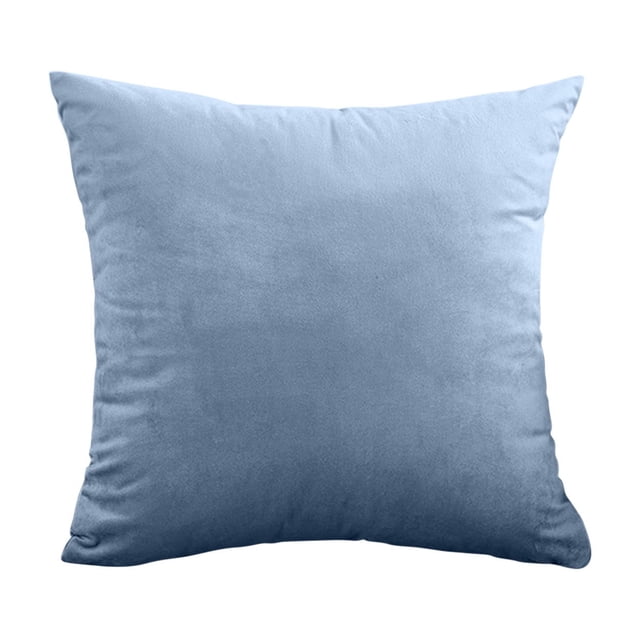 Cojines decorativos de terciopelo para sofá, cojines para sillón y silla, relleno de almohada cuadrada para sala de estar y dormitorio, respaldo mullido para la cintura y la cabeza.