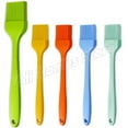 thumbnail image 3 of Silicone Oil Brush Barbecue Basting Brush Seasoning Sauce Cake Bread Butter Egg Heat Resistant Home Kitchen Baking Cooking Tools, 3 of 10