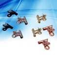 thumbnail image 4 of MasteelfCA 8pcs Thumbtack Clips Metal Nail Clamps Practical Paper Clips Durable Pin Clips for Restaurant Office Home, 4 of 7