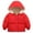 Red, variant on Gyratedream Toddler Kids Baby Boys Girls Candy Cotton Fleece Hooded Jacket Parka Winter Down Coat Outerwear,Size 1-6T,Black