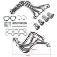 thumbnail image 6 of Mustrod For 1969-1979 Ford F-100 RWD 302W 5.0L V8 Exhaust Manifold Headers Stainless Steel w Gaskets, 6 of 15