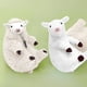 thumbnail image 2 of Peluche de cordero AGRIMONY de 18 cm con cremallera, 2 of 6