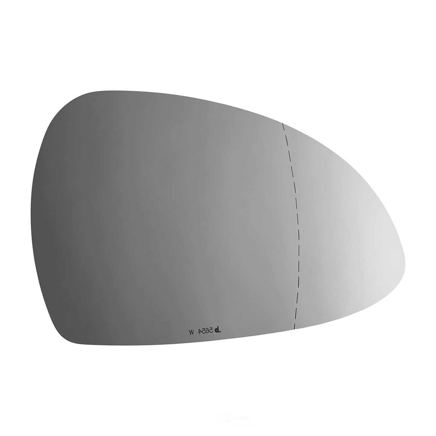 Burco Side View Mirror Replacement Glass - Clear Glass - 5654W