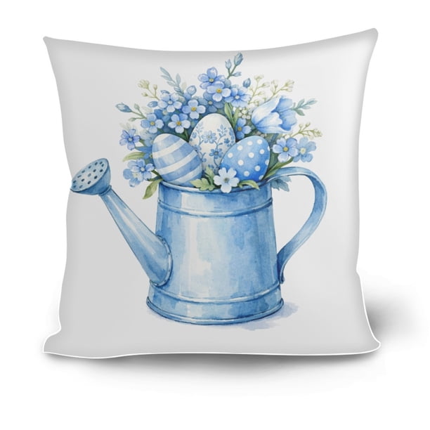 Funda de Almohada con Temática de Pascua, Ideal para Decorar Fiestas. Un Regalo para Niños. Regalos de Pascua para Mujeres, Hombres y Familias.
